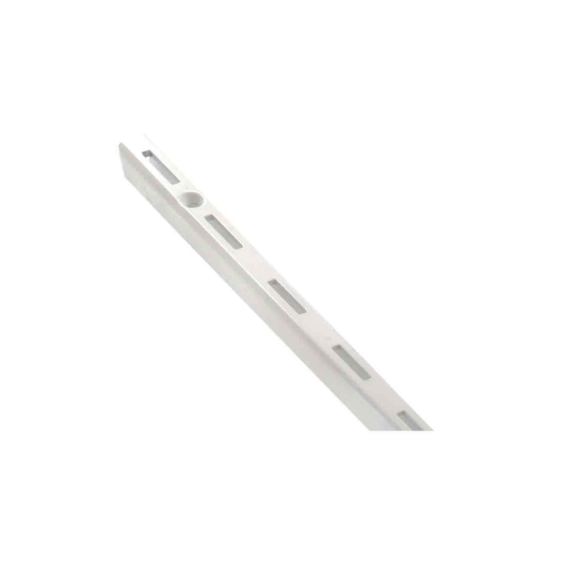 Crémaillière simple blanche 2m