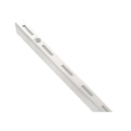 Crémaillière simple blanche 2m