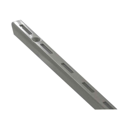 Crémaillère simple grise 2m
