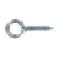 Piton à vis acier zingué 3x16mm x12