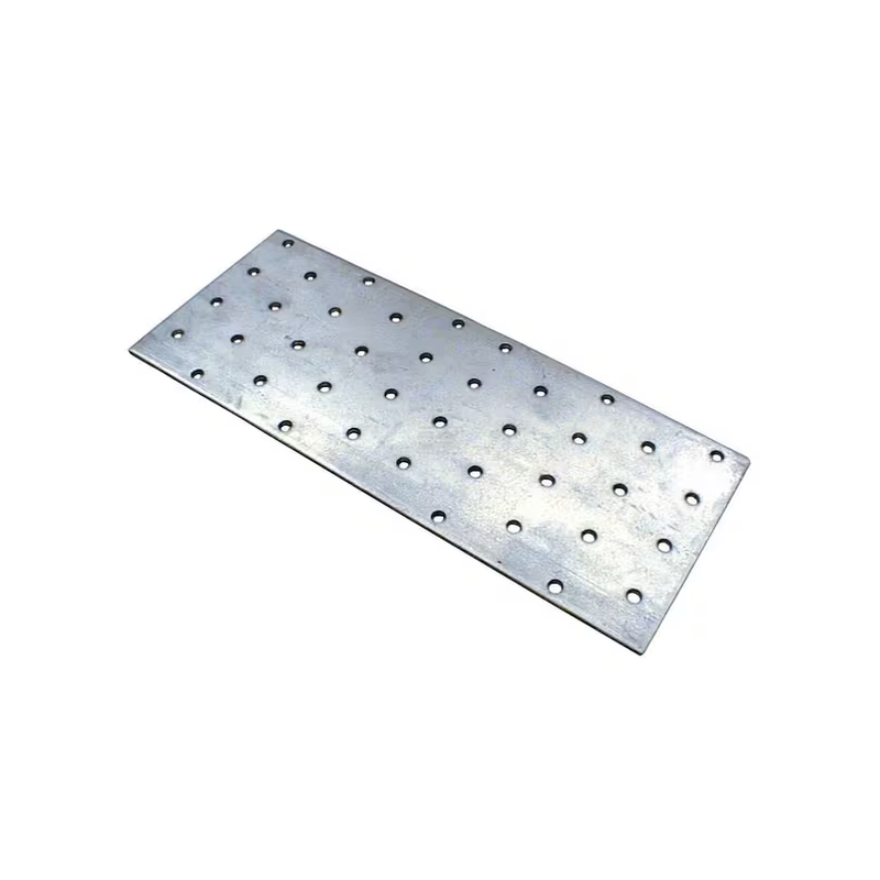 Plaque d'assemblage acier zingué 40x120x2mm