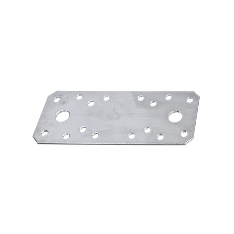 Plaque d'assemblage galvanisée sendzimir 96x35x2.5mm