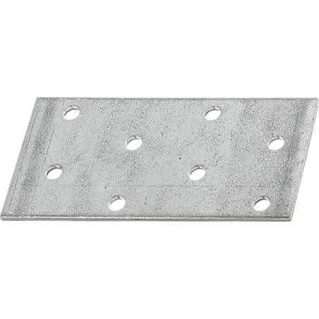 Plaque d'assemblage galvanisée sendzimir 80x40x2mm