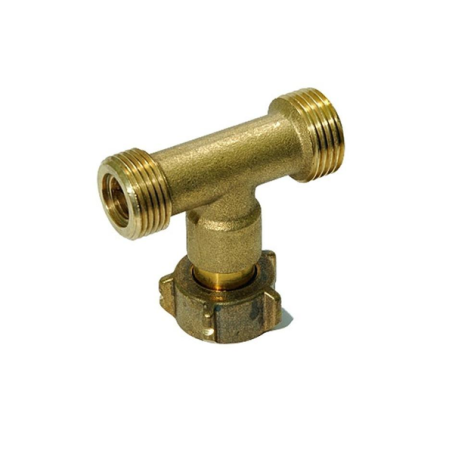 Raccord T ecrou bouteille f*m*m 20x150mm