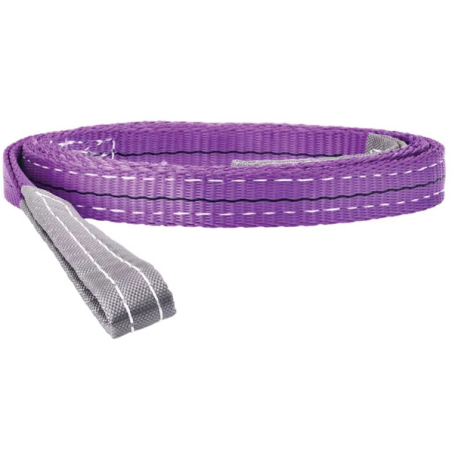 Elingue polyester plate avec boucles 1t 3m