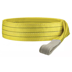 Elingue polyester plate avec boucles 3t 4m