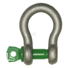 Manille lyre galvanisée D.25mm l.58mm 6500kg