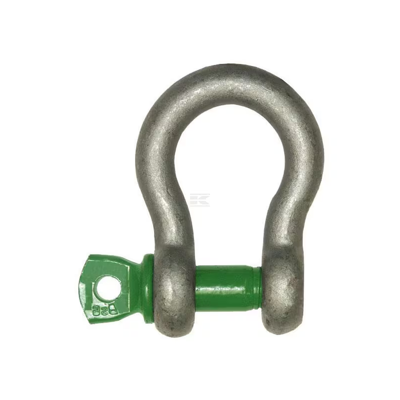 Manille lyre galvanisée D.25mm l.58mm 6500kg