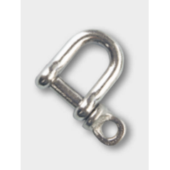 Manille droite inox D.10mm 20mm 400kg