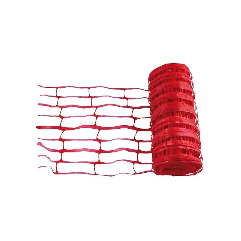 Grillage avertisseur rouge h.30cm 25m