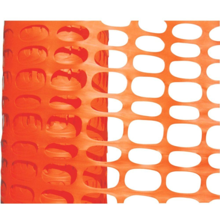 Grillage balisage de chantier 1x50m orange