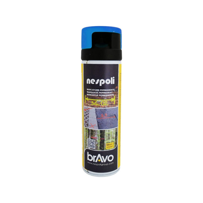 Aerosol marquage permanent bleu fluo 0.5l