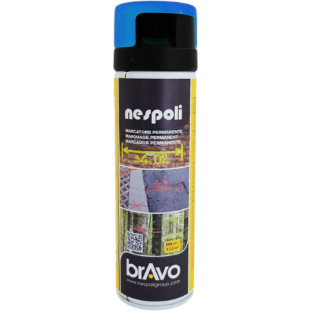 Aerosol marquage permanent bleu fluo 0.5l