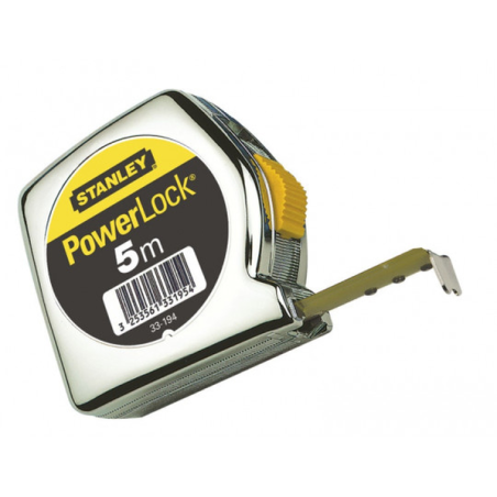 Mètre à ruban powerlock 8m x25mm Stanley