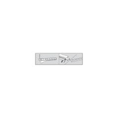 Ruban de mesure adhésif 2m x 13mm