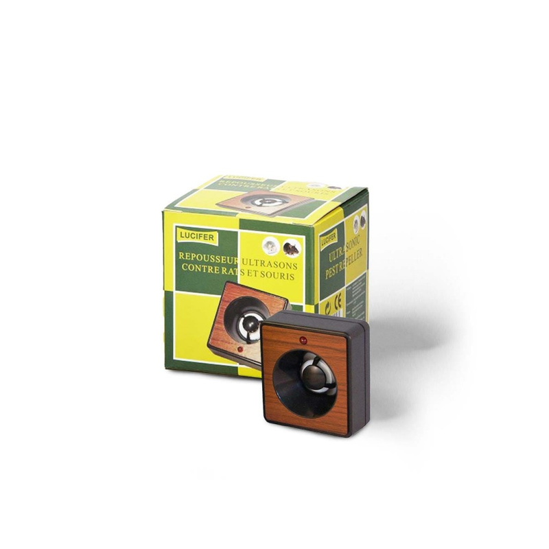 Repousseur via ultrason souris / rat / nuisibles pour 100m²