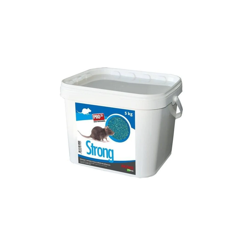 Raticide ebrodifacoum en grain 5kg