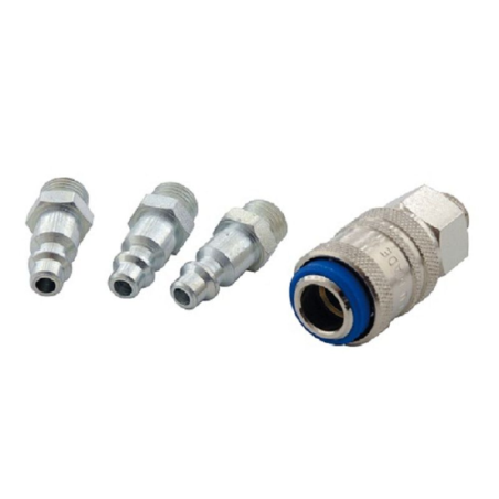 Raccord complet m1/4" 3 inserts + coupleur