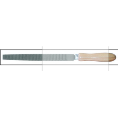 Râpe à bois plate batarde 200mm