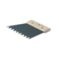 Couteau à colle dents carrées grand carrelage 6x6mm 18cm