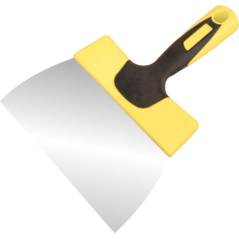 Couteau à enduire inox manche bimatière 10cm
