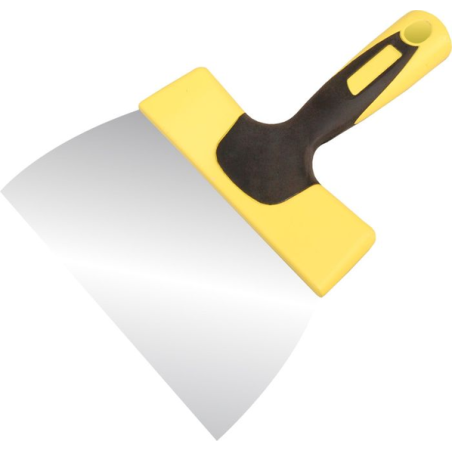 Couteau à enduire inox manche bimatière 10cm
