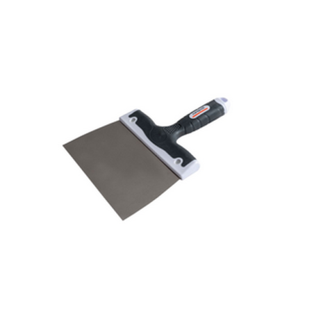 Couteau à enduire inox manche bimatière 18cm
