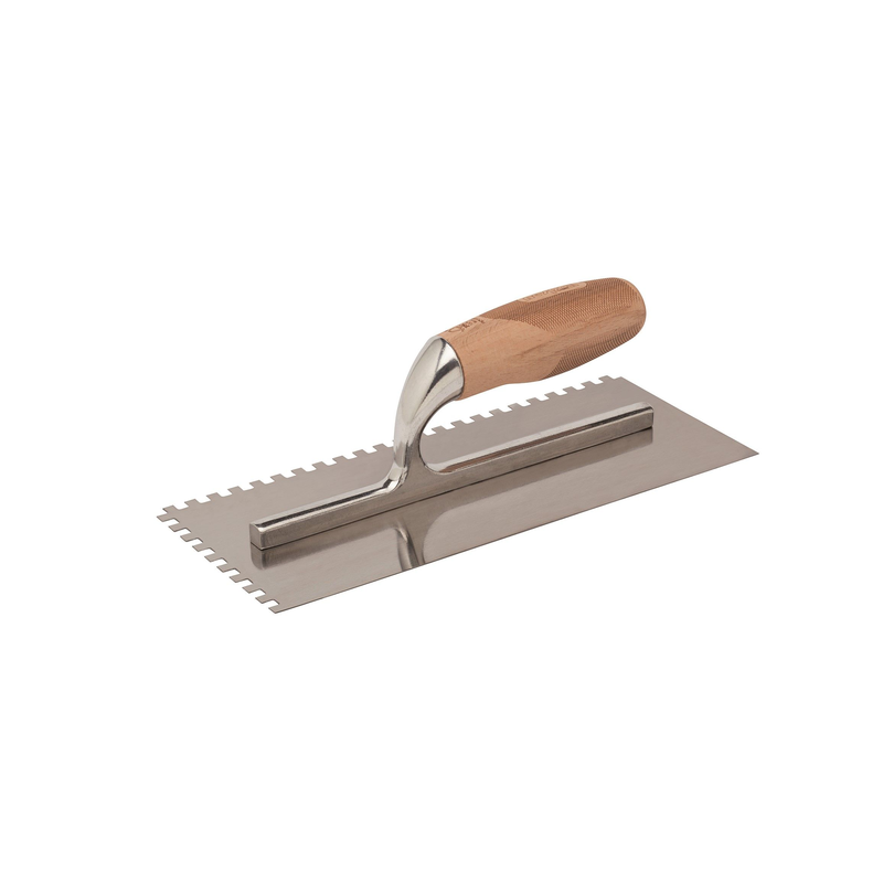 Platoir à colle acier prestige 12x28cm