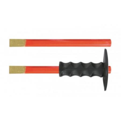 Ciseau de maçon avec poignee 350x16mm