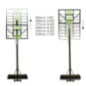 Panneau de basket mobile comet