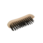 Brosse métallique violon souple 205mm fils de 37mm 5 rangs