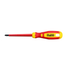Tournevis cruciforme pozidriv pz2 isolé 1000volts 100mm