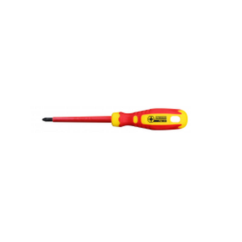 Tournevis cruciforme pozidriv pz2 isolé 1000volts 100mm