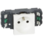 Prise de courant pour goulotte DLP 2p+t borne auto