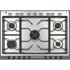 Cuisinière à gaz 5 feux + four 111l Beko