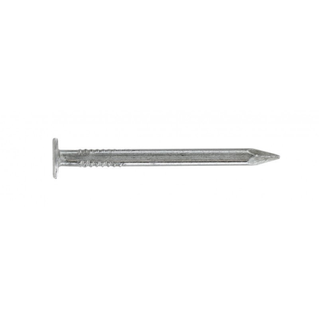 Pointe tête plate acier zingué 1.4x25mm 125g