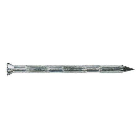 Pointe béton striée acier zingué 2.7x30mm 50g