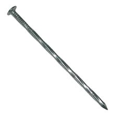 Pointe béton tête ronde acier trempé bleui 2.5x50mm 70g