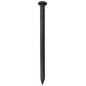 Pointe béton tête ronde acier trempé bleui 2x16mm 80g