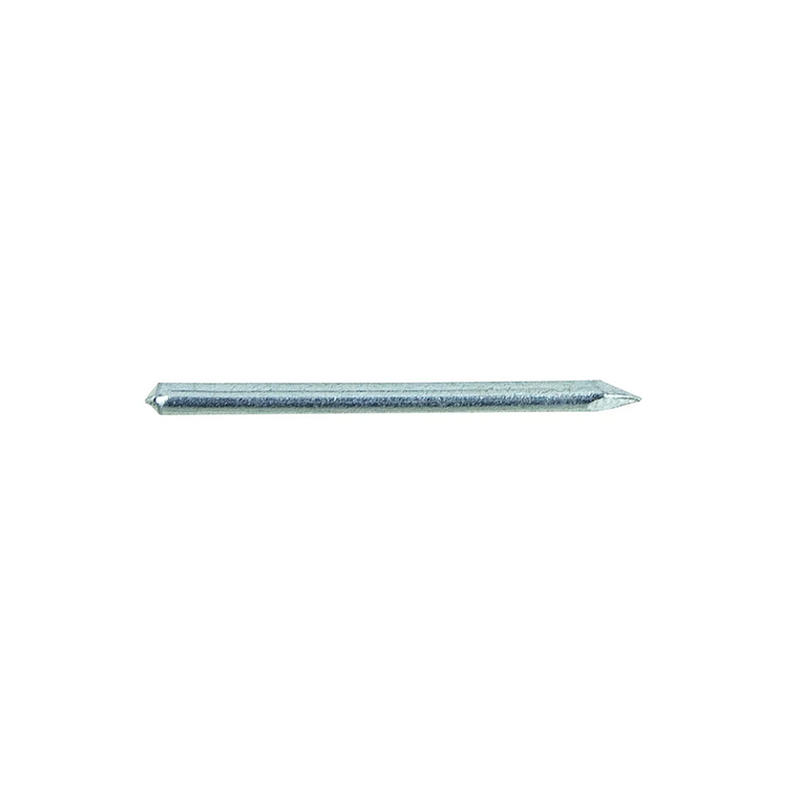Pointe vitrier acier zingué 1.3x18 100g