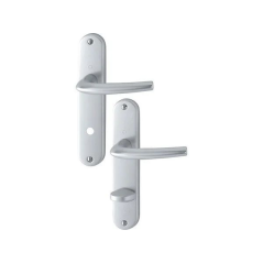 Poignee de porte à condamnation argent