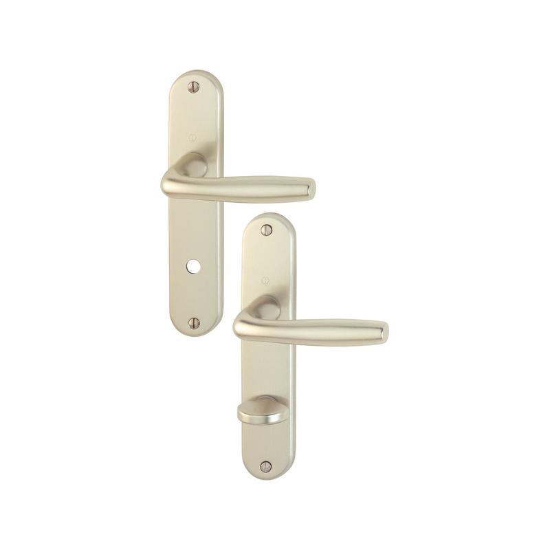 Poignee de porte à condamnation champagne