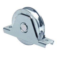 Galet support intérieur gorge V D.98mm 220kg