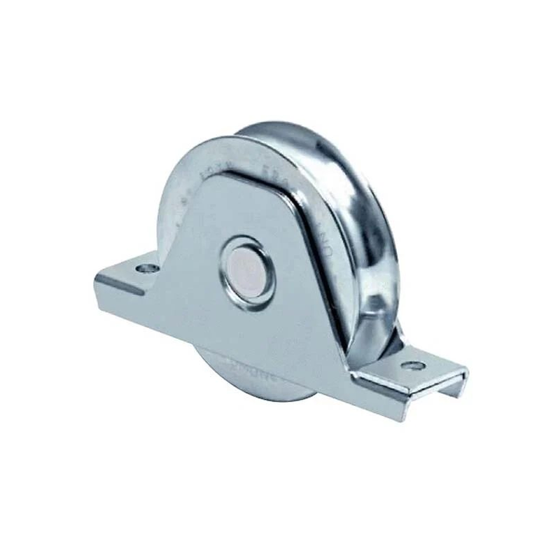 Galet support intérieur gorge V D.98mm 220kg