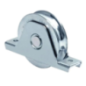 Galet support intérieur gorge V D.98mm 220kg