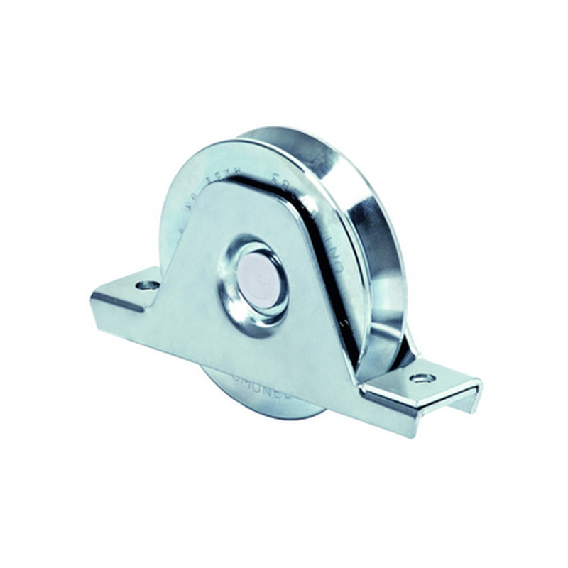 Galet platine intérieur gorge V D.78mm 180kg
