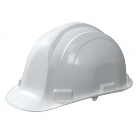 Casque de chantier polyéthylène blanc norme en397