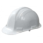 Casque de chantier polyéthylène blanc norme en397