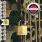 Cadenas laiton 40mm anse acier cémenté