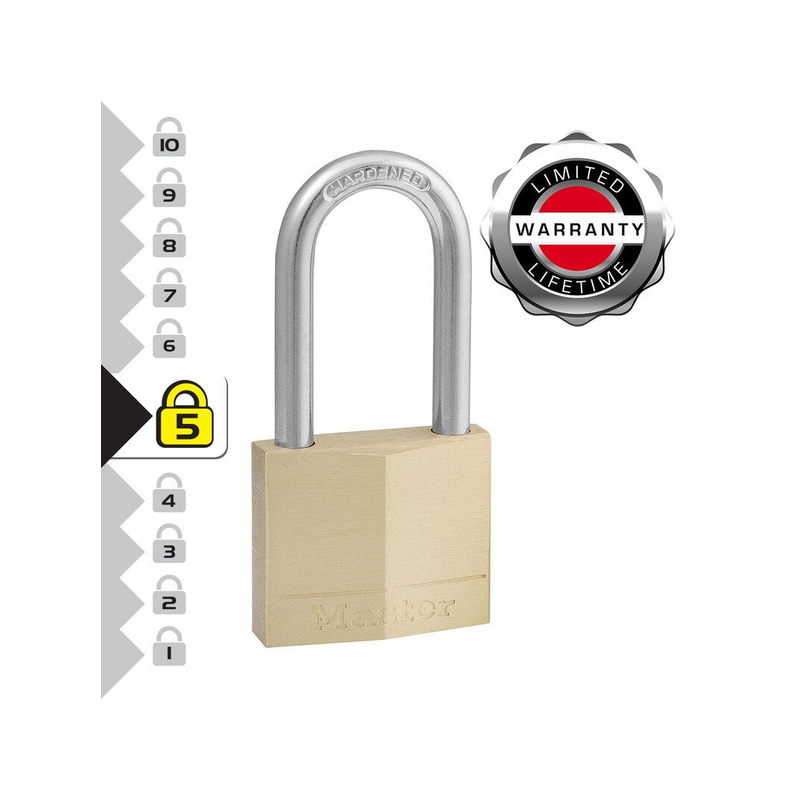 Cadenas laiton 40mm anse haute D.6mm 38mm